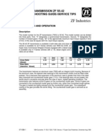 Troubleshooting ZF S5-42