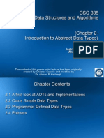 CSC-335 Data Structures and Algorithms: Instructor: Ahmad Reza Hadaegh