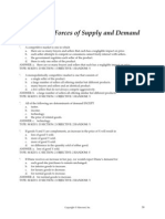 The Market Forces of Supply and Demand: Chapter 4