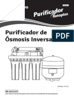 Purificador de Osmosis Inversa PDF