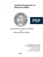 BBS501 - Behaviour Based Safety