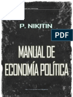 NIkitin Manual de Economia Politica