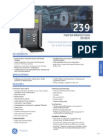 239 Motor Protection Relay