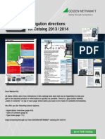 Gossen Metrawatt Yleisesite 2013