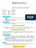 Exercícios Substantivo Número Gênero Grau