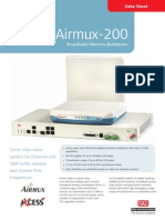 Airmux-200: Broadband Wireless Multiplexer