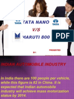 Tata Nano V/S Maruti 800