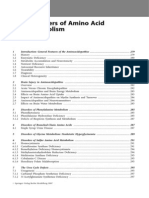 13 Disorders of Amino Acid Metabolism