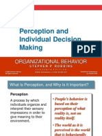 Perception and Individual Decision Making: Organizational Behavior