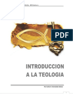 Intro A La Teología