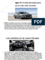 La Ford Escape 2013