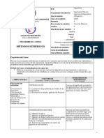 CI401 - Métodos Numéricos