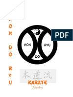 Karate Hon-Do-Ryu Syllabus 6-1kyu