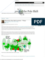 Determine Your Safe Locations - 7 Steps - Earth Changes and The Pole Shift 2012