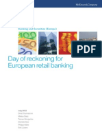 Day of Reckoning For European Retail Banking July 2012