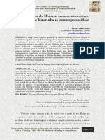 Usos e Desusos Da História: Pensamentos Sobre o Saber-Fazer Do Historiador Na Contemporaneidade - André Cabral Honor