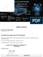 CD. DVD Spiral Length and Speed