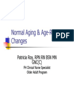 Normal Aging Age Related ChangesStudy GP - Jan 9 11