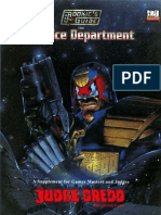 Judge Dredd - Rookie's Guide To The Justice Department