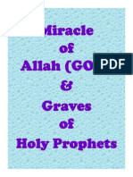 Miracle of Allah and Graves of Holy Prophets