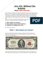 Economics 101: Without The Bull It by Mike Mitrosky