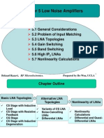 Part Chapter5 Low Noise Amplifiers