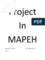 Project in MAPEH