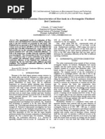 Combustion and Emission Characteristics of Rice Husk in A Rectangular Fluidized Bed Combustor