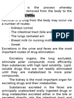 Drug Excretion