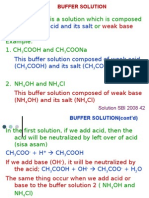 Solution 5: Buffer Solution