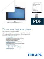 Philips TV Pamphlet PDF