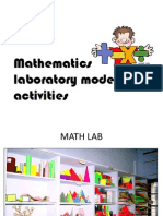 Mathematics Laboratory Model Presentation