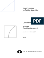 Basel Committee On Banking Supervision: The New Basel Capital Accord