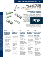 General Purpose Fuses IEC