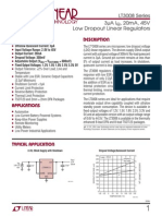 3008fc Low Dropout Linear Regulators