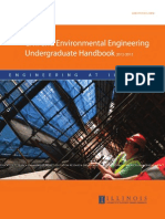 Undergraduate Handbook CEE at UIUC