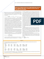 Covarianza y Coeficiente de Correlacion de La Rentabilidad de Dos Acciones