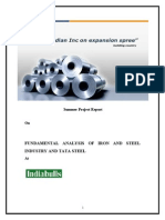 Fundamental Analysis of Iron and Steel Industry and Tata Steel (Indiabulls) ...