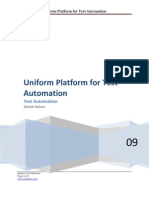 Uniform Platform For Test Automation