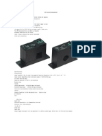 AC Current Transducer