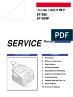 Samsung SF 560 and 565P Service Manual