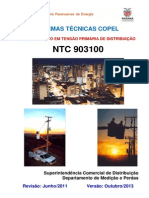 NTC 903100 Fornecimento em Tensão Primaria de Distribuição PDF