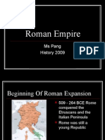 Roman Empire: Ms Pang History 2009