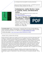 Contemporary Justice Review: Issues in Criminal, Social, and Restorative Justice