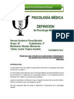 Herman H Flores Bautista Definicion Psicologia Medica 180512