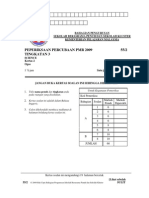 2009 Percubaan PMR Sains (SBP) - k2-QA