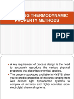 Selecting Chemical Property Method