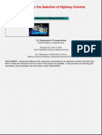 Hydraulic Charts For The Selection of Highway Culverts: Hec 5 December 1965