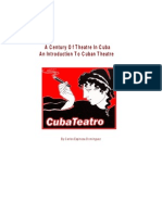 An Introduction To Cuban Theatre