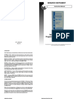 Monarch Instrument: Instruction Manual